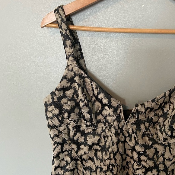 Free People Chrissy Leopard Animal Print Mini Dress - Picture 5 of 15